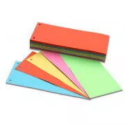 Separator 10,5x24cm Ekonomik Mix 5 Farben 100Stk