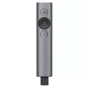 Logitech Presenters Spotlight Plus, kabellos, Bluetooth, dunkelgrau