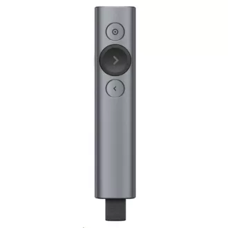 Logitech Presenters Spotlight Plus, kabellos, Bluetooth, dunkelgrau Logitech Presenters Spotlight Plus, kabellos, Bluetooth, dunkelgrau