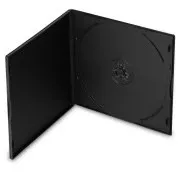 OEM Box für 1 VCD 5, 2mm Slim schwarz 200Stk./Pack