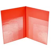 Ordner A4 PVC Mehrfachtaschen rot
