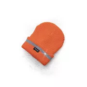 Winterliche Strickfleecemütze ARDON®SPARK mit Reflex. orange