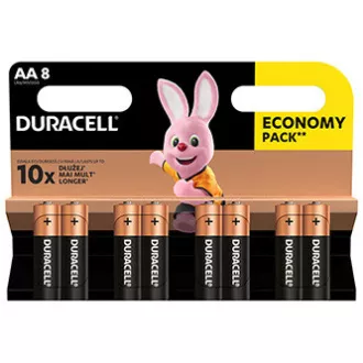 Duracell BASIC Einweg-Alkalibatterien AA, 8er-Pack Duracell BASIC Einweg-Alkalibatterien AA, 8er-Pack