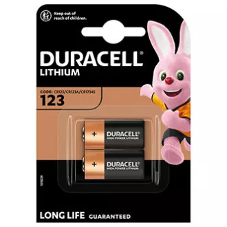 Duracell ULTRA Einweg-Lithium-Batterie CR123A, 2er-Pack