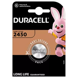 Duracell Lithium-Einwegbatterie CR2450, 1-Pack Duracell Lithium-Einwegbatterie CR2450, 1-Pack