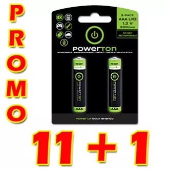 Powerton ENERGY RECHARGE Wiederaufladbare Ni-MH-Batterien AAA, 12x2-Pack Powerton ENERGY RECHARGE Wiederaufladbare Ni-MH-Batterien AAA, 12x2-Pack