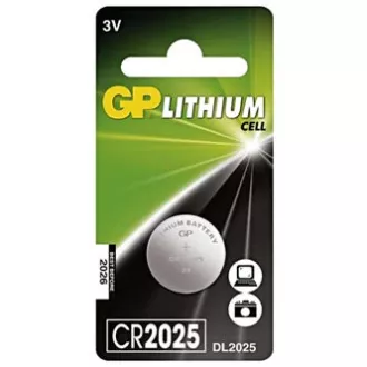 GP Einweg-Lithium-Batterie CR2025, 1-Pack GP Einweg-Lithium-Batterie CR2025, 1-Pack