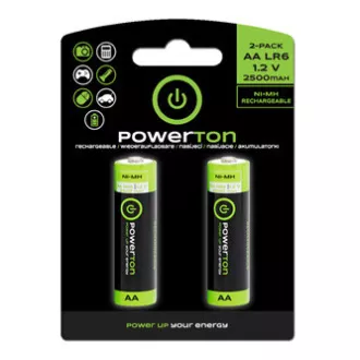 Powerton ENERGY RECHARGE Wiederaufladbare Ni-MH-Batterien AA, 10x2-Pack