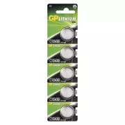 GP Lithium-Einwegbatterie CR2430, 5er-Pack