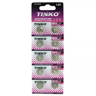 Alkalische Knopfzellenbatterie, LR44, AG13, 1,5 V, Blister, 10er-Pack Alkalische Knopfzellenbatterie, LR44, AG13, 1,5 V, Blister, 10er-Pack