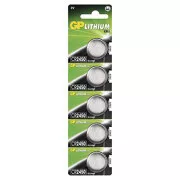 GP Lithium-Einwegbatterie CR2450, 5er-Pack