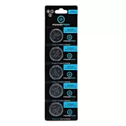 Powerton ENERGY LITHIOCELL Einweg-Lithiumbatterie CR2032, 5er-Pack