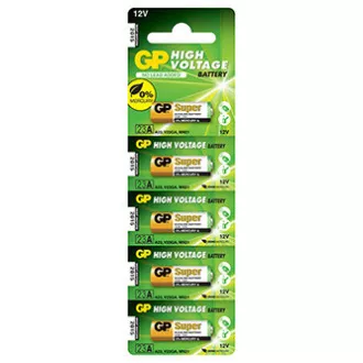 GP Einweg-Alkalibatterie A23, 5er-Pack