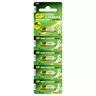GP Einweg-Alkalibatterie A27, 5er-Pack