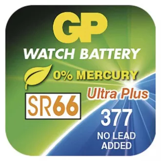 GP Einweg-Alkalibatterie SR626SW, 10er-Pack