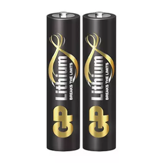 GP Einweg-AAA-Lithium-Batterie, 2er-Pack