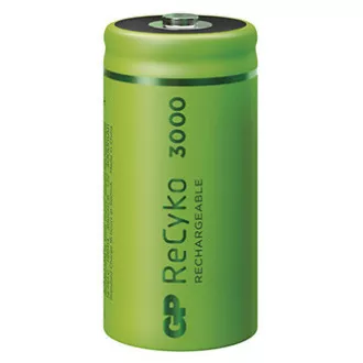 Wiederaufladbare Batterie, C (HR14), 1,2 V, 3000 mAh, GP, Box, 2er-Pack