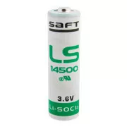 Lithium-Batterie, Spezial, LS14500, 3,6V, Saft, SPSAF-14500-2600
