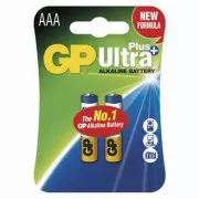Alkalibatterien, AAA (LR03), AAA, 1,5V, GP, Blister, 2er-Pack, Ultra Plus
