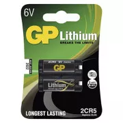 GP Einweg-Lithium-Batterie 2CR5, 1-Pack