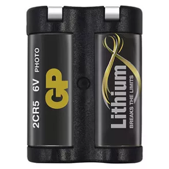 Lithium-Batterie, 2CR5, 6V, GP, Blister, 1-Pack
