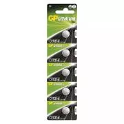 GP Einweg-Lithium-Batterie CR1216, 5er-Pack