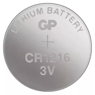 GP Einweg-Lithium-Batterie CR1216, 5er-Pack GP Einweg-Lithium-Batterie CR1216, 5er-Pack