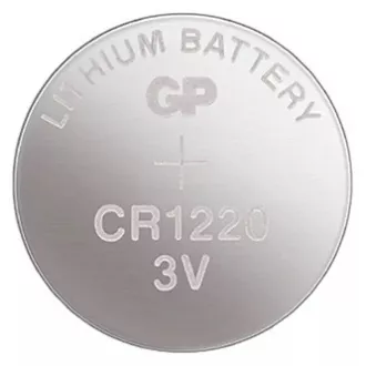 Lithium-Batterie, CR1220, 3V, GP, Blister, 1-Pack