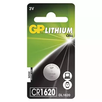GP Einweg-Lithium-Batterie CR1620, 1-Pack GP Einweg-Lithium-Batterie CR1620, 1-Pack