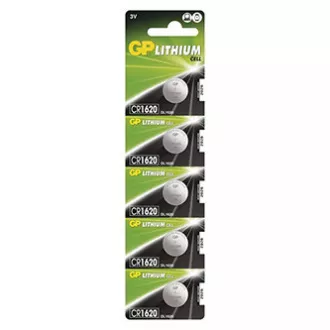 GP Lithium-Einwegbatterie CR1620, 5er-Pack GP Lithium-Einwegbatterie CR1620, 5er-Pack