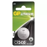 Lithium-Batterie, CR2430, 3V, GP, Blister, 1-Pack