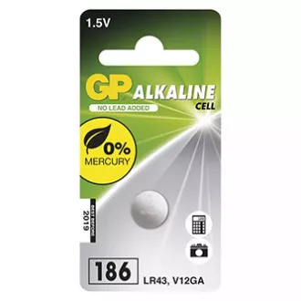 GP Einweg-Alkalibatterie LR43, 1er-Pack