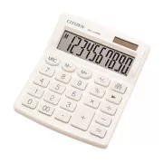 Citizen-Taschenrechner SDC810NRWHE, weiß, Tischmodell, 10-stellig, duale Stromversorgung, AUSVERKAUF