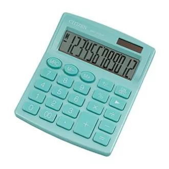 Citizen Taschenrechner SDC812NRGNE, türkis, Desktop, zwölf Ziffern, duale Stromversorgung, SELL Citizen Taschenrechner SDC812NRGNE, türkis, Desktop, zwölf Ziffern, duale Stromversorgung, SELL