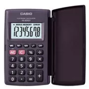 Casio Rechner HL 820LV BK, schwarz, Taschenrechner, achtstellig