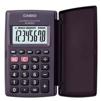 Casio Rechner HL 820LV BK, schwarz, Taschenrechner, achtstellig Casio Rechner HL 820LV BK, schwarz, Taschenrechner, achtstellig