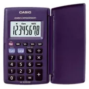 Casio Rechner HL 820 VER, blau, Taschenrechner, achtstellig