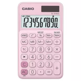 Casio Taschenrechner SL 310 UC PK, rosa, zehn Ziffern, Doppelnetzteil, SELL Casio Taschenrechner SL 310 UC PK, rosa, zehn Ziffern, Doppelnetzteil, SELL