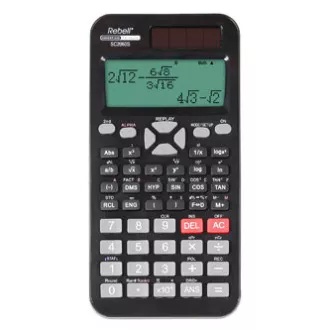 Rebell Taschenrechner RE-SC2060S, schwarz, wissenschaftlich, Punktanzeige, Kunststoffabdeckung Rebell Taschenrechner RE-SC2060S, schwarz, wissenschaftlich, Punktanzeige, Kunststoffabdeckung