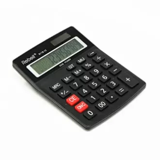 Rebell Taschenrechner RE-8118-12 BX, schwarz, Desktop, 12 Ziffern Rebell Taschenrechner RE-8118-12 BX, schwarz, Desktop, 12 Ziffern