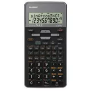 Sharp Taschenrechner EL-531THGY, schwarz, Schule