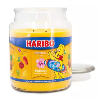 HARIBO Duftkerze Tropical Fun 510 g HARIBO Duftkerze Tropical Fun 510 g