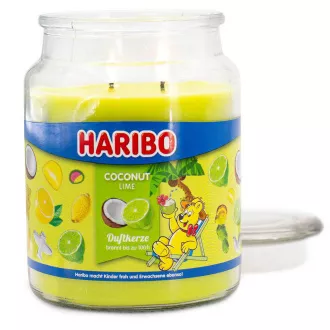 HARIBO Duftkerze Kokosnuss-Limette 510 g HARIBO Duftkerze Kokosnuss-Limette 510 g