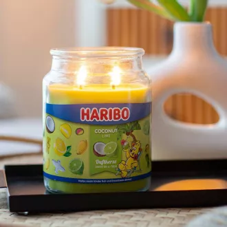 HARIBO Duftkerze Kokosnuss-Limette 510 g HARIBO Duftkerze Kokosnuss-Limette 510 g