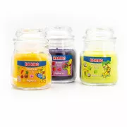 Verpackung - Haribo Berry Mix/Kokosnuss-Limette/Tropical Fun Kerzen-Set 3 x 85 g