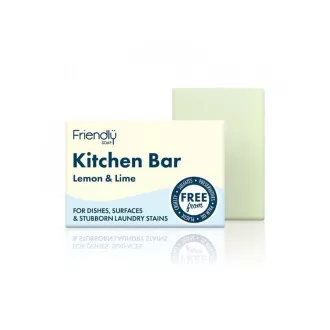 Friendly Soap Natürliche Multifunktionsseife Zitrone und Limette 95 g