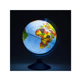 Alaysky Globus 32 cm Geprägter physischer und politischer Globus mit LED-Hintergrundbeleuchtung, in Slowakisch Alaysky Globus 32 cm Geprägter physischer und politischer Globus mit LED-Hintergrundbeleuchtung, in Slowakisch
