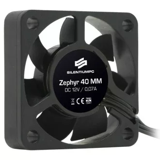 SilentiumPC Zusatzlüfter Zephyr 40/ 40mm Lüfter/ ultra-leise 18,7 dBA SilentiumPC Zusatzlüfter Zephyr 40/ 40mm Lüfter/ ultra-leise 18,7 dBA