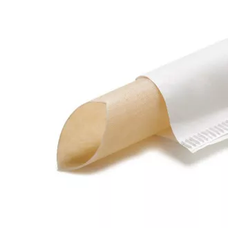 EURO STRAWS - Naturbelassenes Bambusstroh Bobba 12x230mm, 80Stück, einzeln verpackt