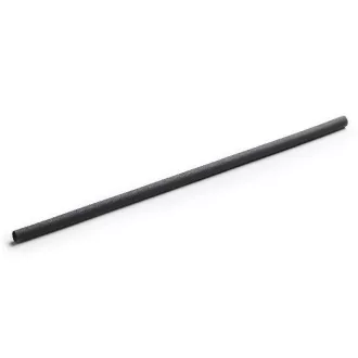 EURO STRAWS - Natürlicher Mineralstrohhalm Cocktail 5x140mm, Anthrazit, 250Stück